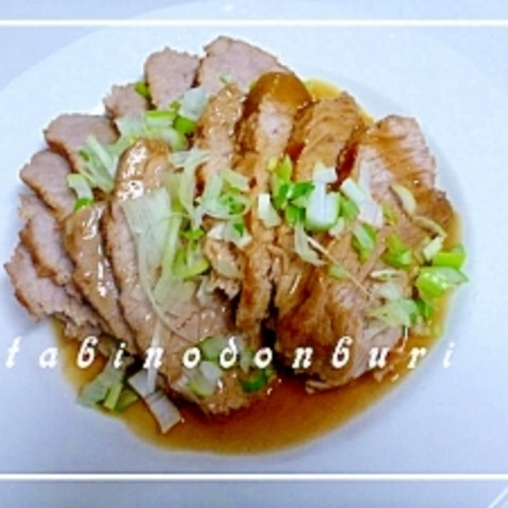 圧力鍋にお任せ しっとり~煮豚